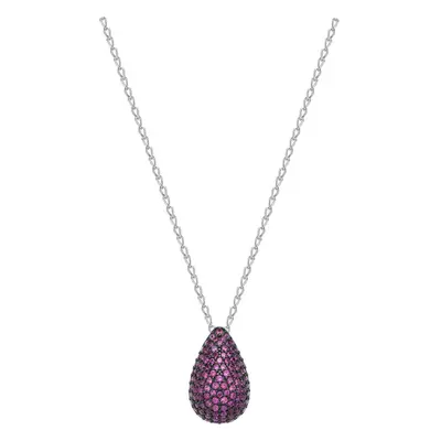 Brosway Stříbrný náhrdelník Tear Drop Passion Ruby Fancy FPR120