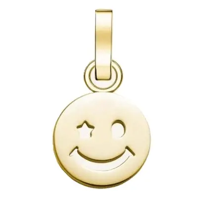 Rosefield Pozlacený přívěsek The Pendant PE-Gold-Smiley S