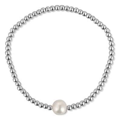 JwL Luxury Pearls Korálkový náramek s pravou sladkovodní perlou JL0713