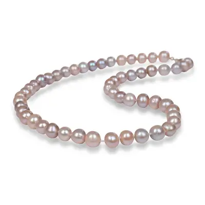 JwL Luxury Pearls Náhrdelník s pravými růžovými perlami JL0266