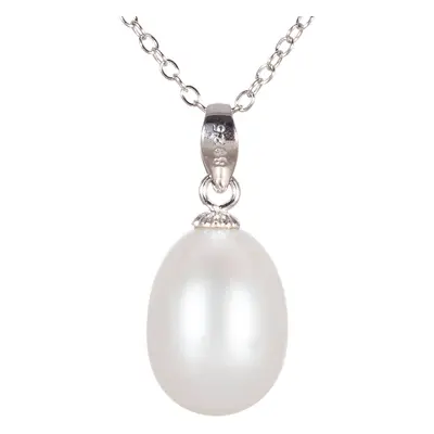 JwL Luxury Pearls Přívěsek s pravou bílou perlou JL0437