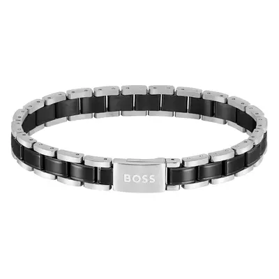 Hugo Boss Stylový bicolor náramek pro muže Metal Links Essentials 1580665