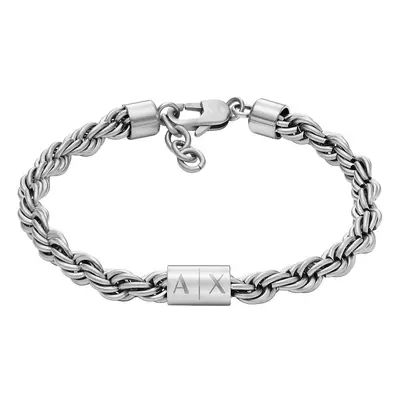 Armani Exchange Moderní pánský ocelový náramek AXG0123040