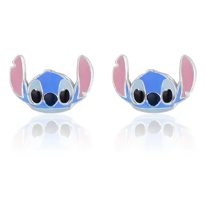 Disney Slušivé stříbrné náušnice Stitch Mini ES00101SL.CS