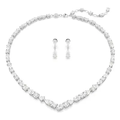 Swarovski Luxusní sada šperků Mesmera Tennis 5674306 (náhrdelník, náušnice)