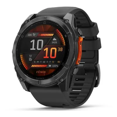 Garmin fēnix 8 AMOLED 010-02905-00 - 51 mm Slate Grey/Black