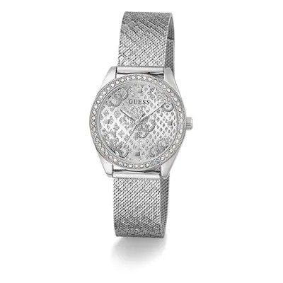 Guess Ladies Silver Tone Analog Watch GW0748L1