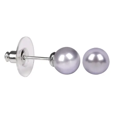 Levien Jemné peckové náušnice Pearl Lavender