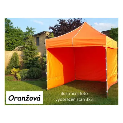 Tradgard PROFI STEEL 57120 Zahradní párty stan 3 x 6 - oranžová