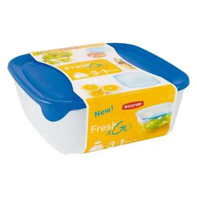 Rojaplast Set FRESH & GO, 250, 800, 1700 ml