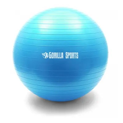 Gorilla Sports gymnastický míč. 65 cm, modrý