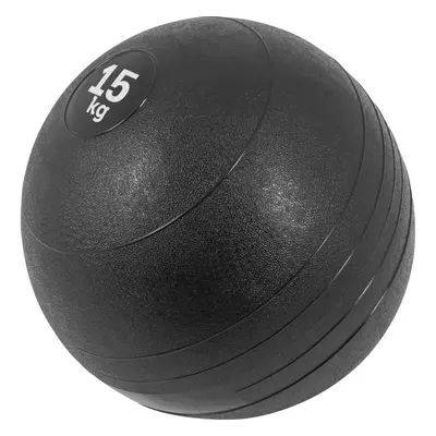 Gorilla Sports Slamball medicinbal, černý, 15 kg