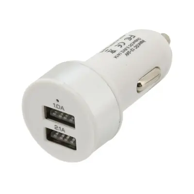 COMPASS Zástrčka 2xUSB 12-24V 5V/2100mA