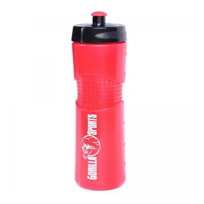 Gorilla Sports Sportovní láhev, 650 ml, červená