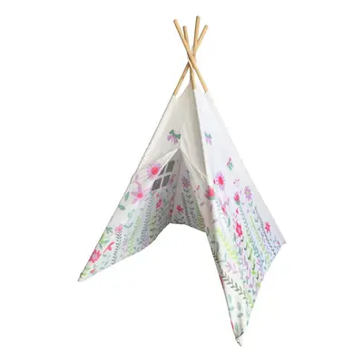 G21 81440 Hračka G21 stan Teepee Jarní louka, růžové kvítky