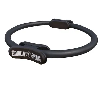 Gorilla Sports Kruh na pilates, 36 cm, černý