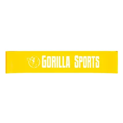 Gorilla Sports Fitness guma 20 lb, žlutá