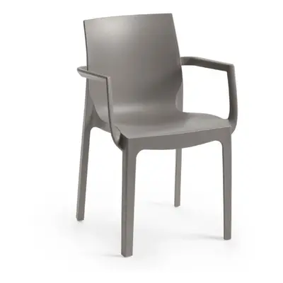 Rojaplast 91059 Křeslo EMMA ARMCHAIR- šedá