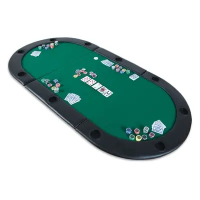 2031 GamesPlanet® Poker podložka, 208 x 106 x 3 cm, zelená