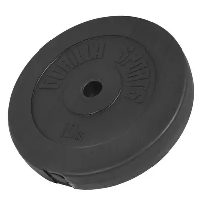 Gorilla Sports Činkový kotouč z plastu, výplň cement, 10 kg