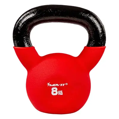 63642 MOVIT Kettlebell činka červená, 8 kg