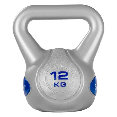 MOVIT® 12kg Kettlebell Kugelhantel dunkelblau