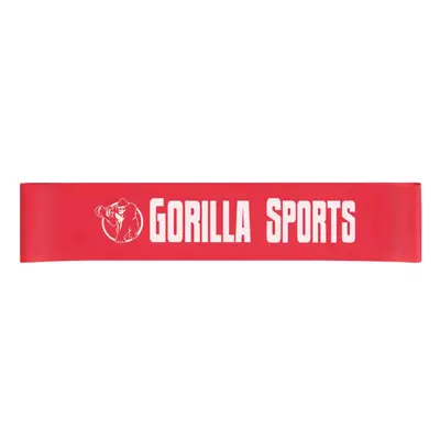 Gorilla Sports Fitness guma 30 lb, červená