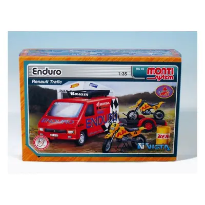 Monti Enduro Renault Trafic Stavebnice 1:3v krabici 22x15x6cm