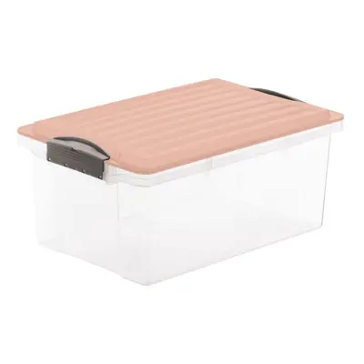 COMPACT úložný box, 13L, růžový