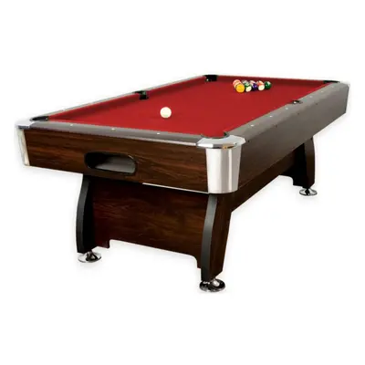 GamesPlanet® 1399 Kulečníkový stůl pool billiard kulečník s vybavením, 8 ft