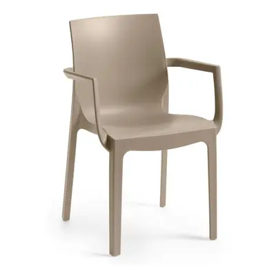 Rojaplast 91058 Křeslo Emma Armchair, taupe