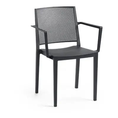 91044 Křeslo GRID ARMCHAIR, antracit, 81 x 57 x 56 cm