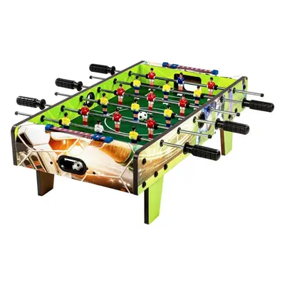 GamesPlanet® 70124 Mini stolní fotbálek s nožičkami, 70 x 37 x 25 cm, potisk