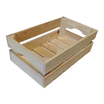 Gaboni 91540 Dřevěná bedýnka na ovoce, 34 x 20 x 11 cm