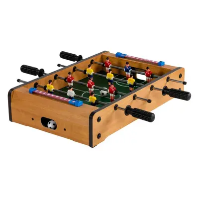 GamesPlanet® Mini stolní fotbálek, 51 x 31 x 8 cm, světlý M30637