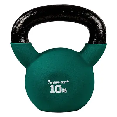 63643 MOVIT Kettlebell činka zelená, 10 kg