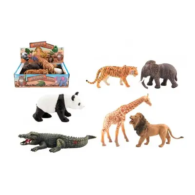 Zvířátko safari ZOO plast 11-17cm