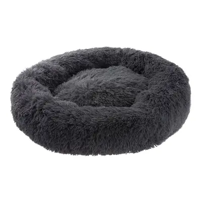 Petstuff Pelíšek pro psa, kulatý, tmavě šedý, 60 cm