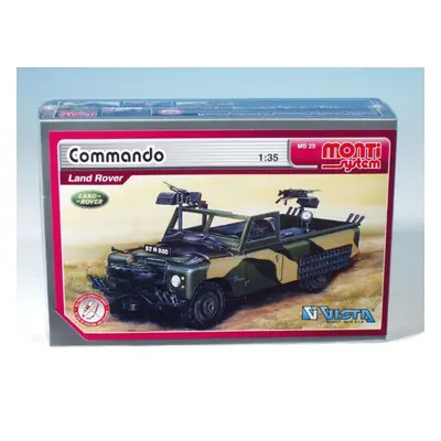 Monti 29 Commando Land Rover Stavebnice 1:3v krabici 22x15x6cm