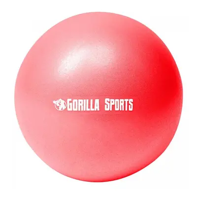 Gorilla Sports mini míč na pilates, 28 cm, červený