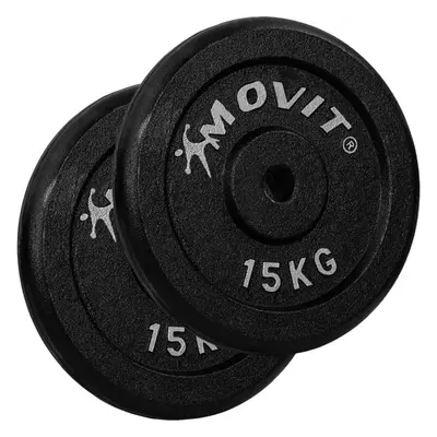 MOVIT sada závaží 2 x 15 kg, litina