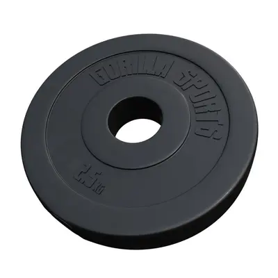 Gorilla Sports Činkový kotouč Olympia, plast, 2,5 kg