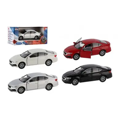 Auto Welly Škoda Octavia kov/plast 11cm 1:34 na volný chod 4 barvy v krabičce 15x7x7cm