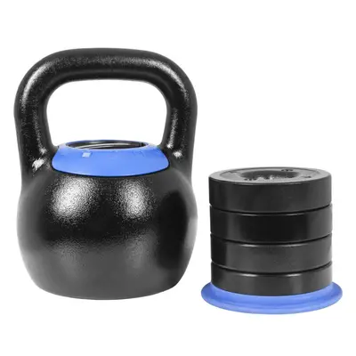 Gorilla Sports Kettlebell, nastavitelná hmotnost 16 - 24 kg