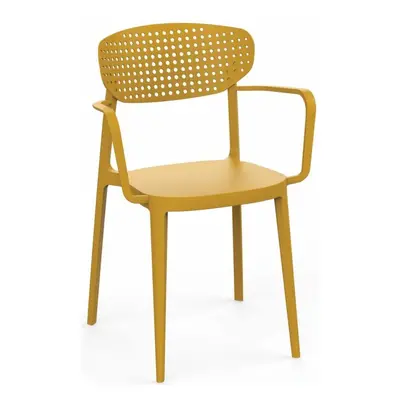 Křeslo AIRE ARMCHAIR, hořčicově žlutá