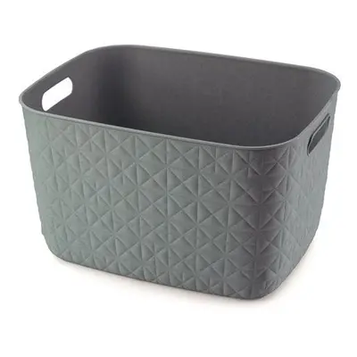 Úložný box Softex L - 19 l, zelená