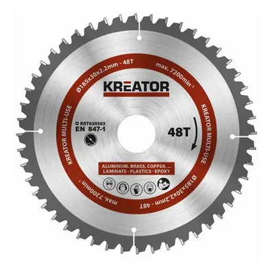 Kreator univerzální pilový kotouč, 185 mm, 48 T