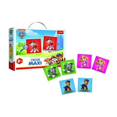 Pexeso Maxi Tlapková patrola/Paw Patrol 24 kusů společenská hra v krabici 37x29x6cm 24m+