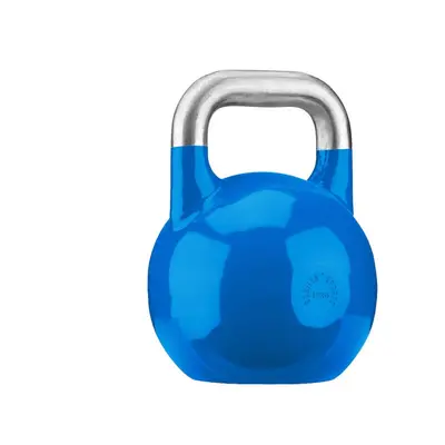 Gorilla Sports Soutěžní kettlebell, modrý, 12 kg