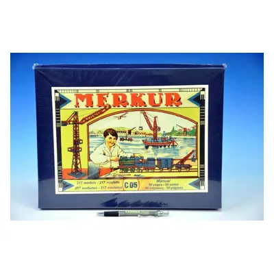 MERKUR Classic C05 Stavebnice 217 modelů v krabici 36x28x6cm